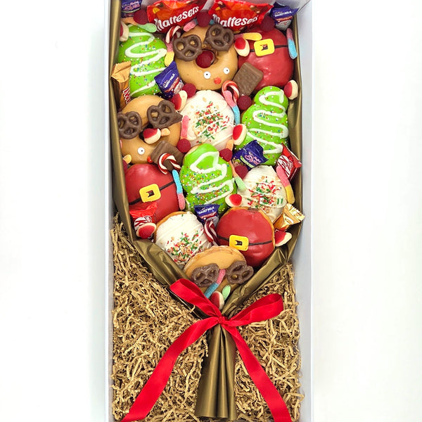 Christmas Donut Bouquet