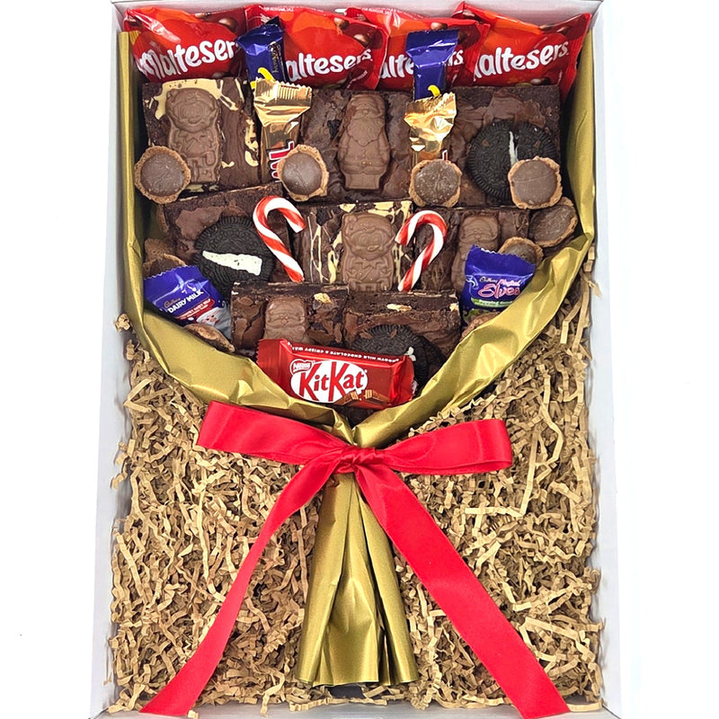 Christmas Brownie Bouquet