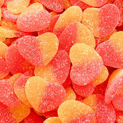 Extra Loose Sour Peach Hearts