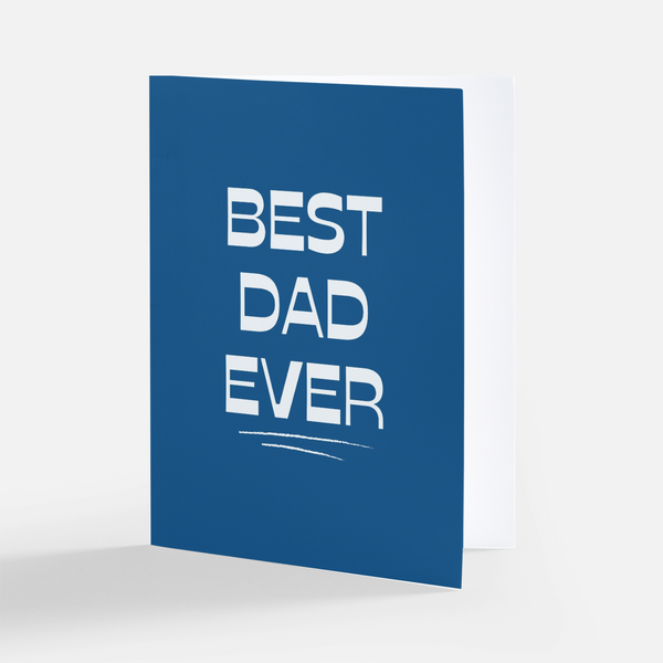 Best Dad Ever Card