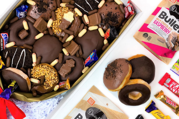 Double Choc Donut Bouquet - Yummy Box