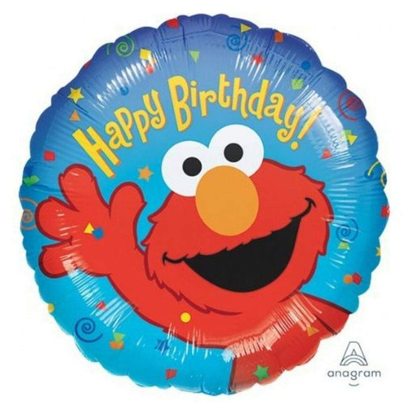 Elmo Happy Birthday Foil Balloon - Yummy Box