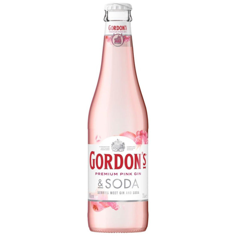 Gordon's Pink Gin & Soda (330ml) - Yummy Box