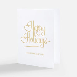 Happy Holidays (Christmas Card) - Yummy Box