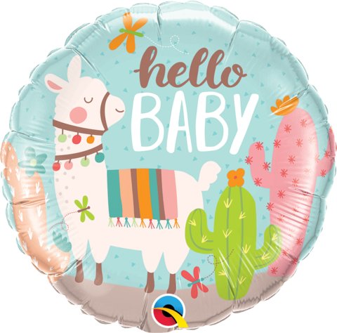 Hello Baby Foil Balloon - Yummy Box