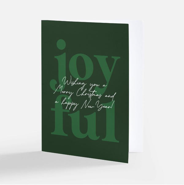 Joyful Christmas & New Year (Christmas Card)
