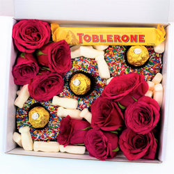 Lovers Flower Box - Yummy Box