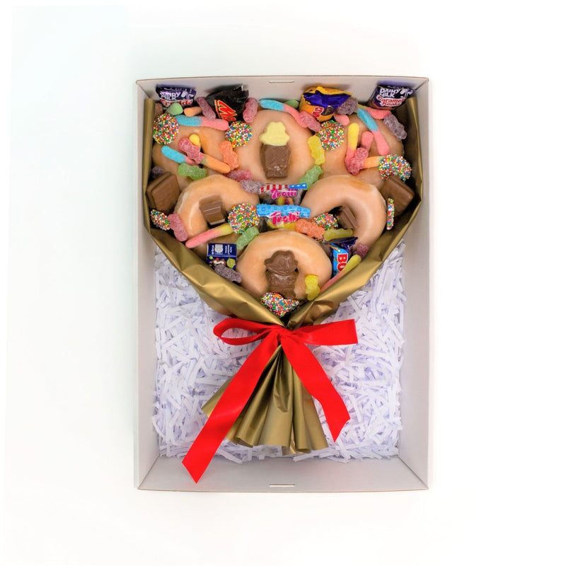 Mini Glazed Donut Bouquet - Yummy Box