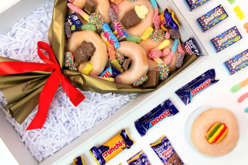 Mini Glazed Donut Bouquet - Yummy Box