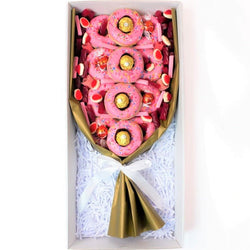 Pink Donut Bouquet - Yummy Box