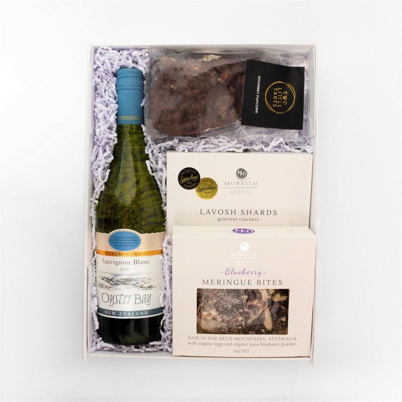 Wine & Snacks Hamper - Yummy Box