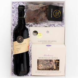 Wine & Snacks Hamper - Yummy Box