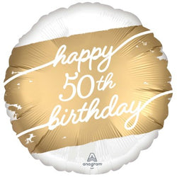 Happy 50th Birthday Foil Balloon