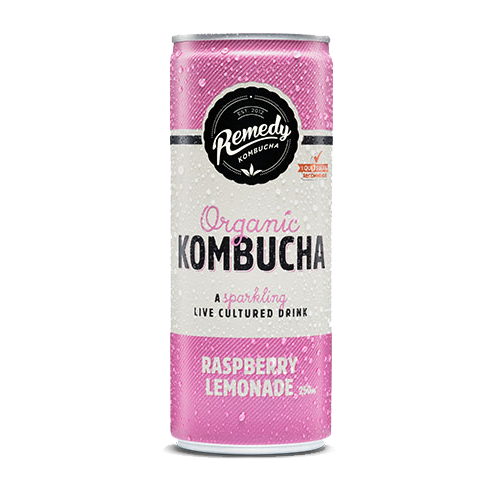 Kombucha Raspberry Lemonade (250ml) - Yummy Box