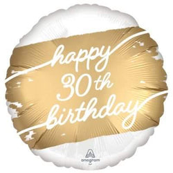 Happy 30th Birthday Foil Balloon